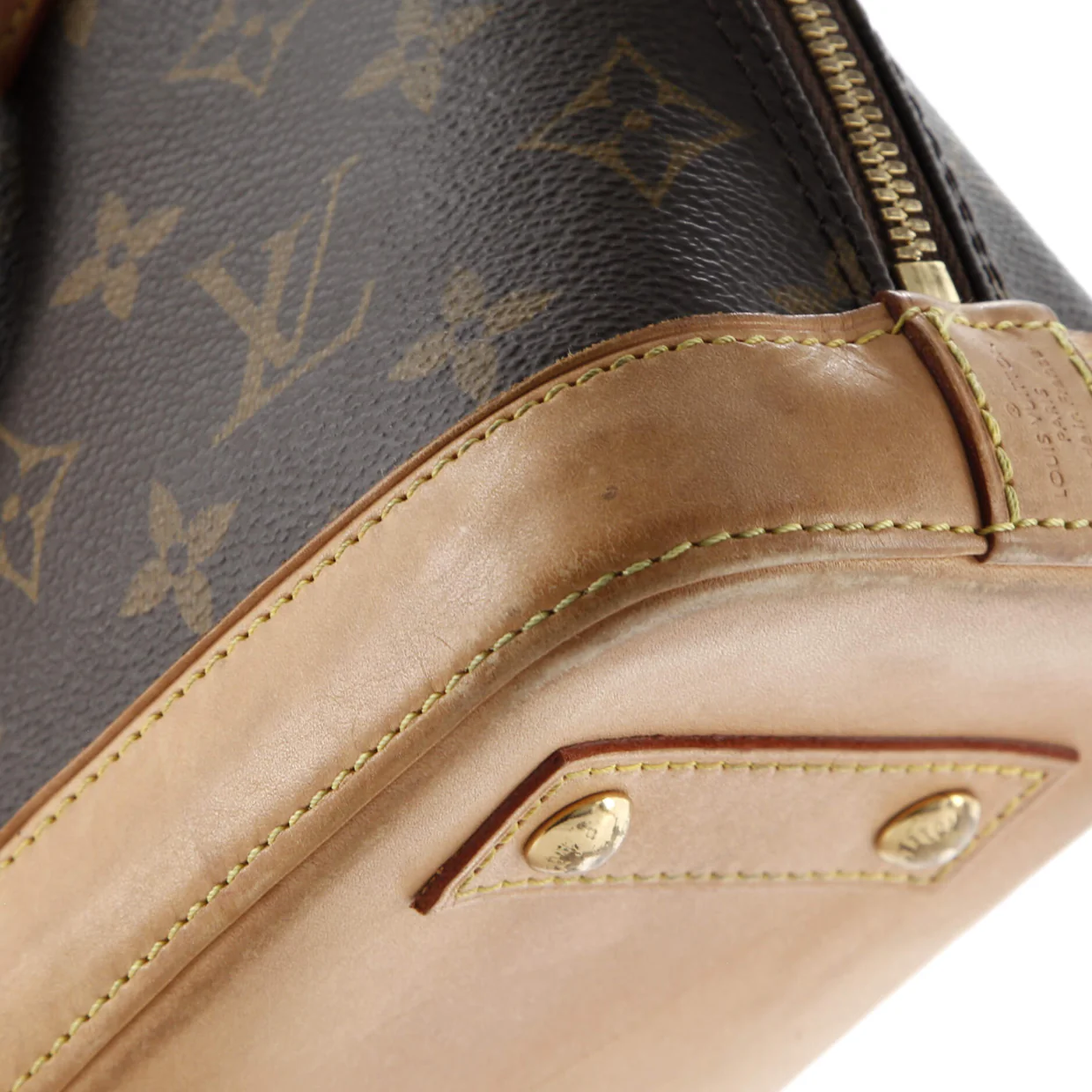 Alma Handbag Monogram Canvas BB - Deep Luxury