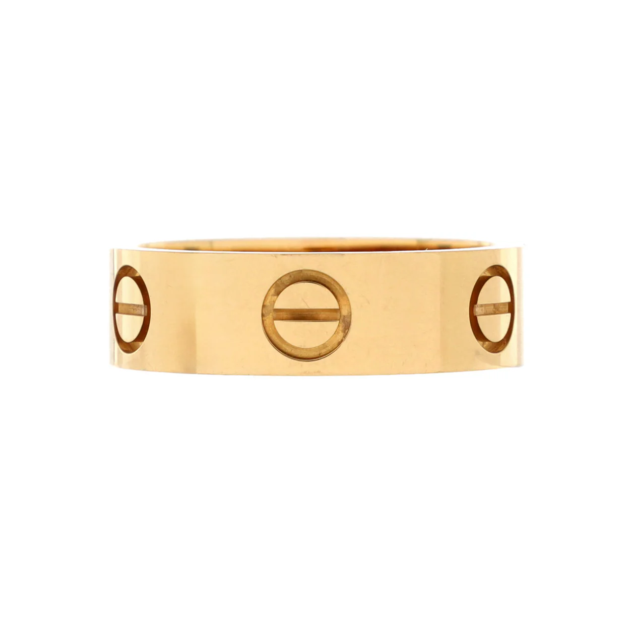 Love Band Ring 18K Yellow Gold - Deep Luxury