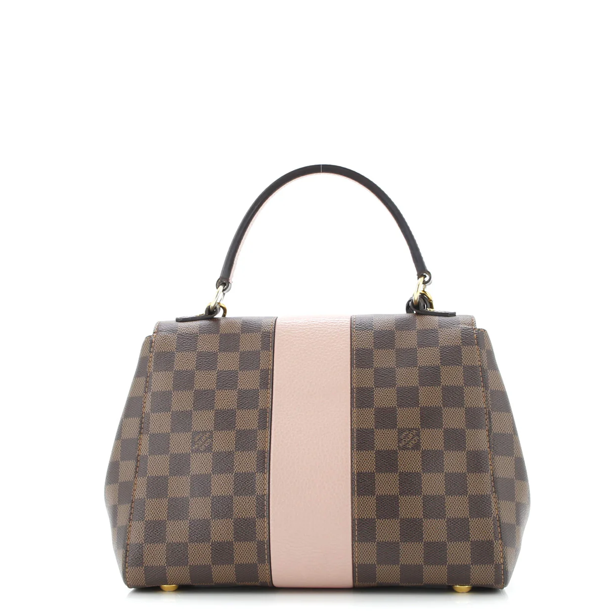 Bond Street Handbag Damier with Leather MM - Deep Luxury