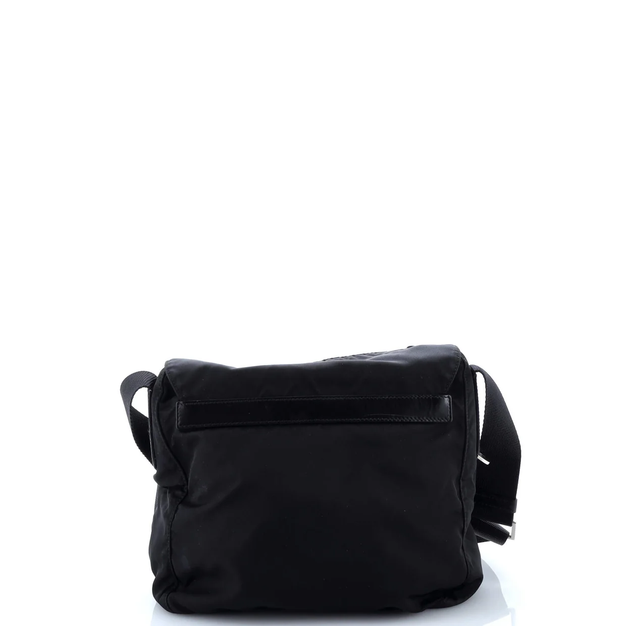 Buckle Messenger Bag Tessuto Small - Deep Luxury