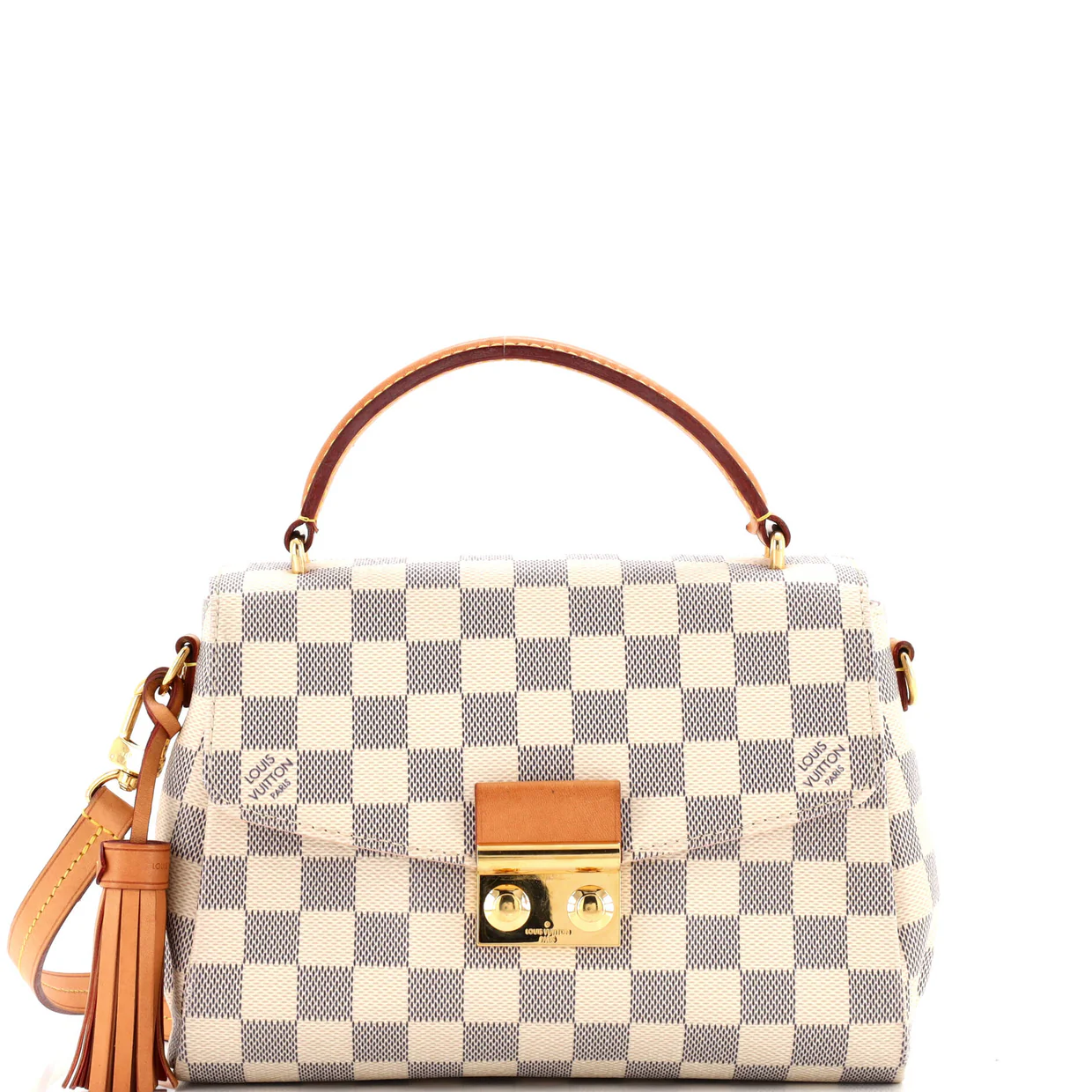 Croisette Handbag Damier - Deep Luxury