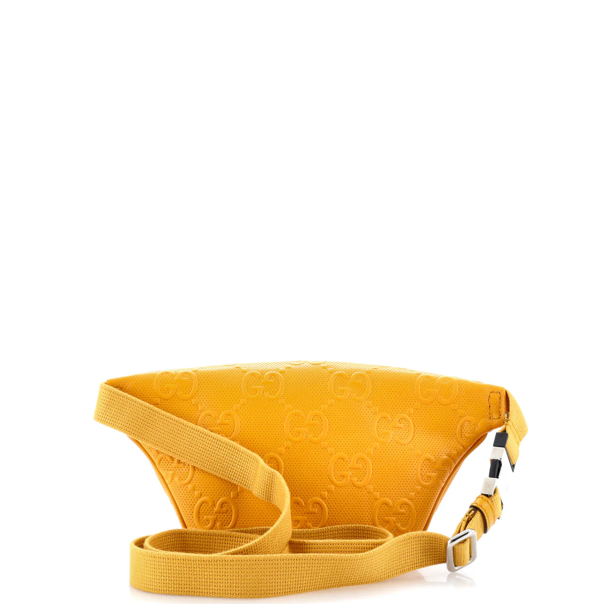 Belt Bag GG Embossed Perforated Leather Small - Deep Luxury