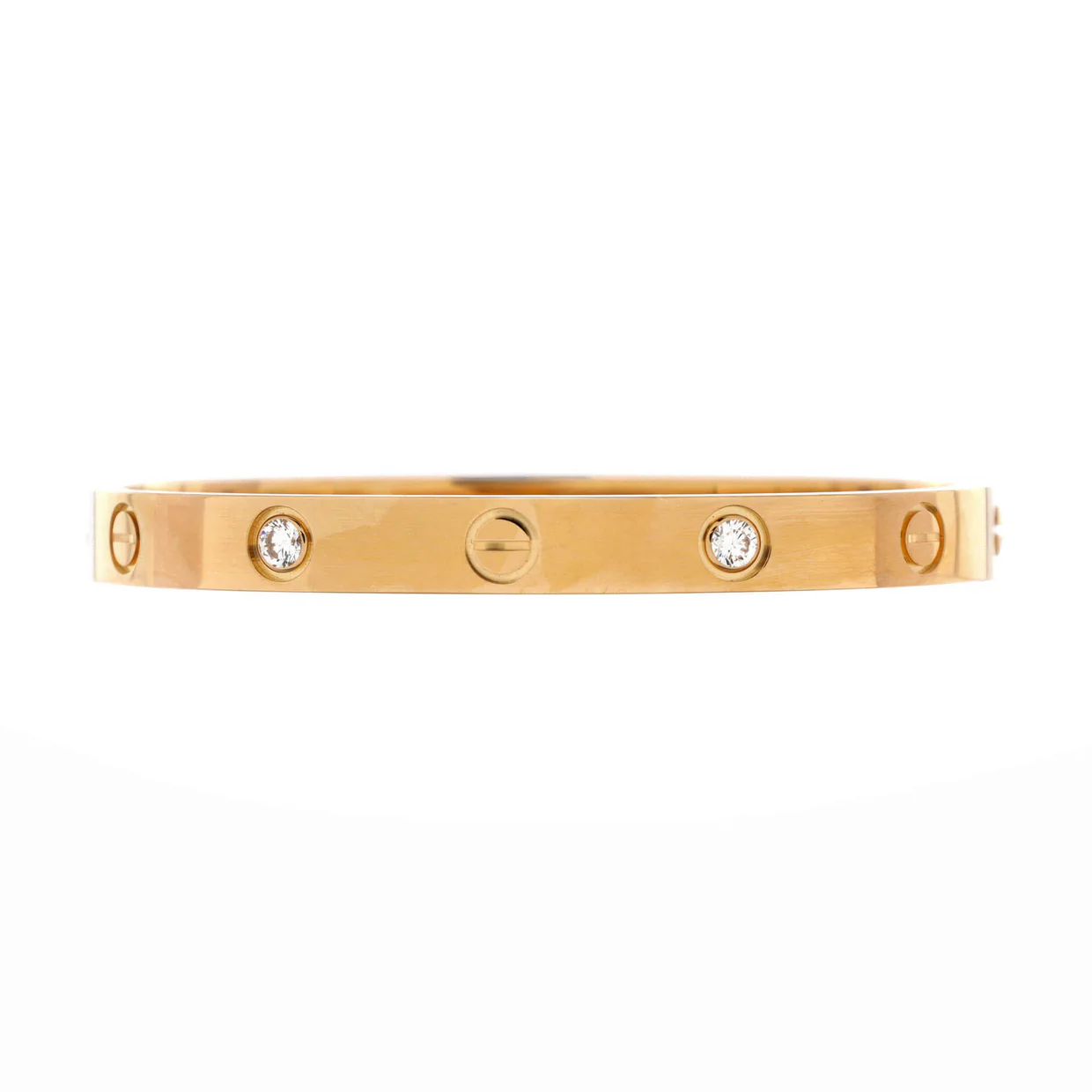 Love 4 Diamond Bracelet 18K Yellow Gold with Diamonds - Deep Luxury