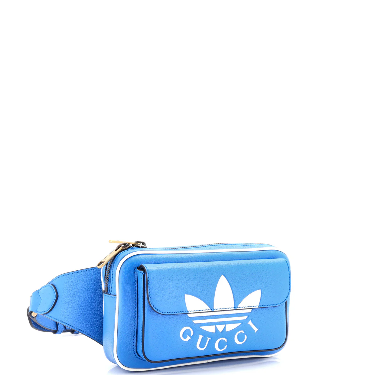 x adidas Zip Belt Bag Leather - Deep Luxury