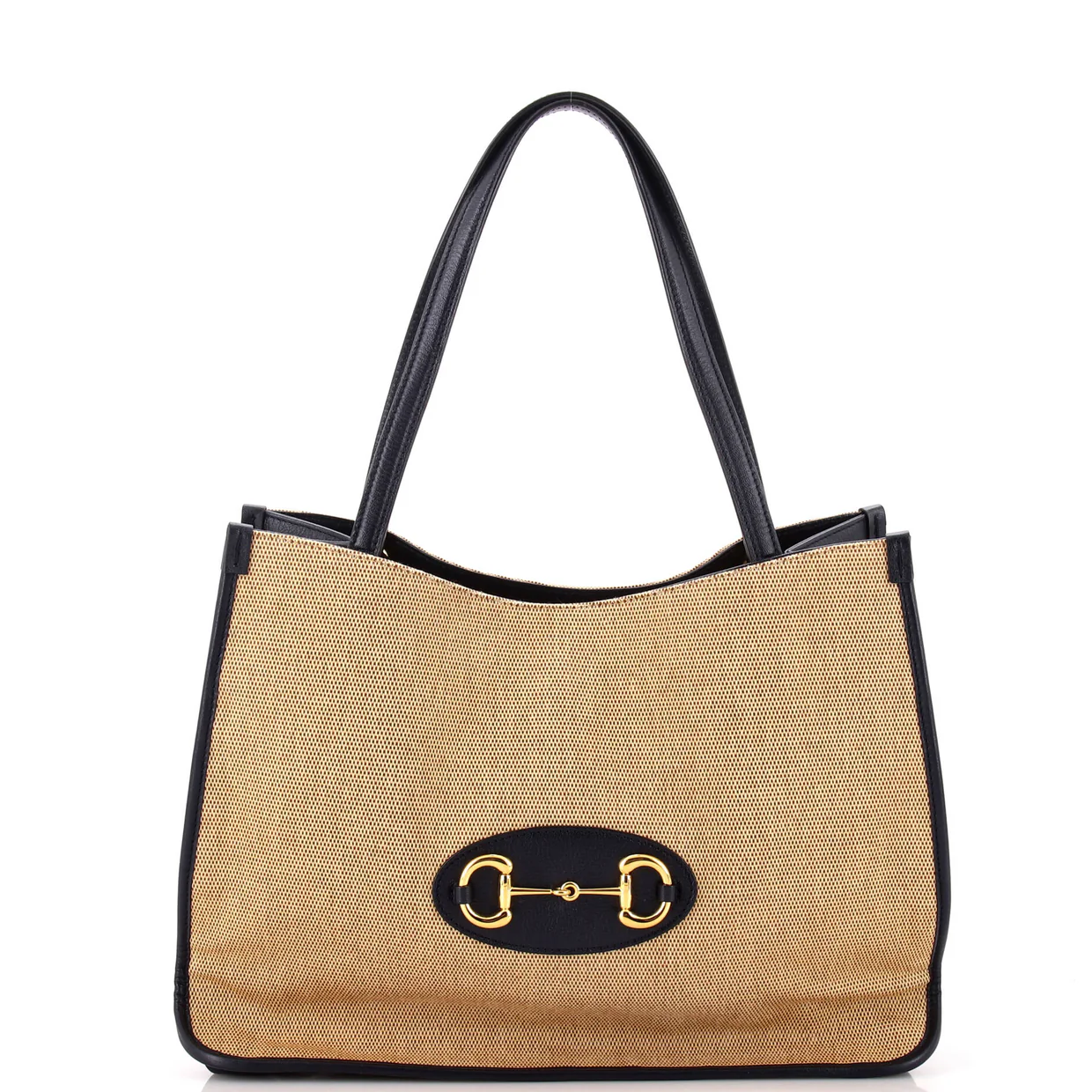 Horsebit 1955 Tote Canvas and Leather Medium - Deep Luxury