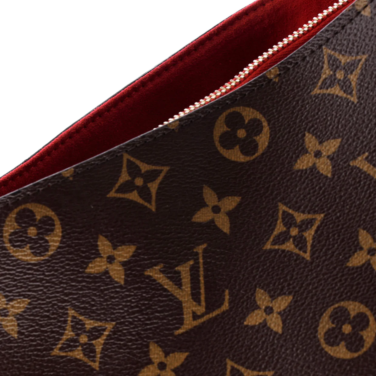 Surene Handbag Monogram Canvas with Leather MM - Deep Luxury