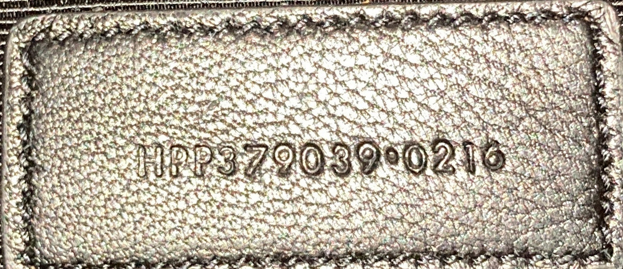 Classic Monogram Wristlet Pouch Matelasse Chevron Leather Small - Deep Luxury