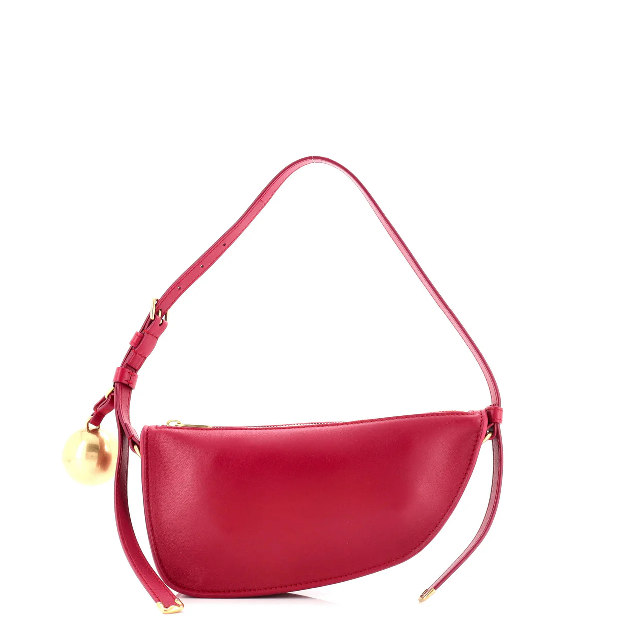 Shield Sling Shoulder Bag Leather Mini - Deep Luxury