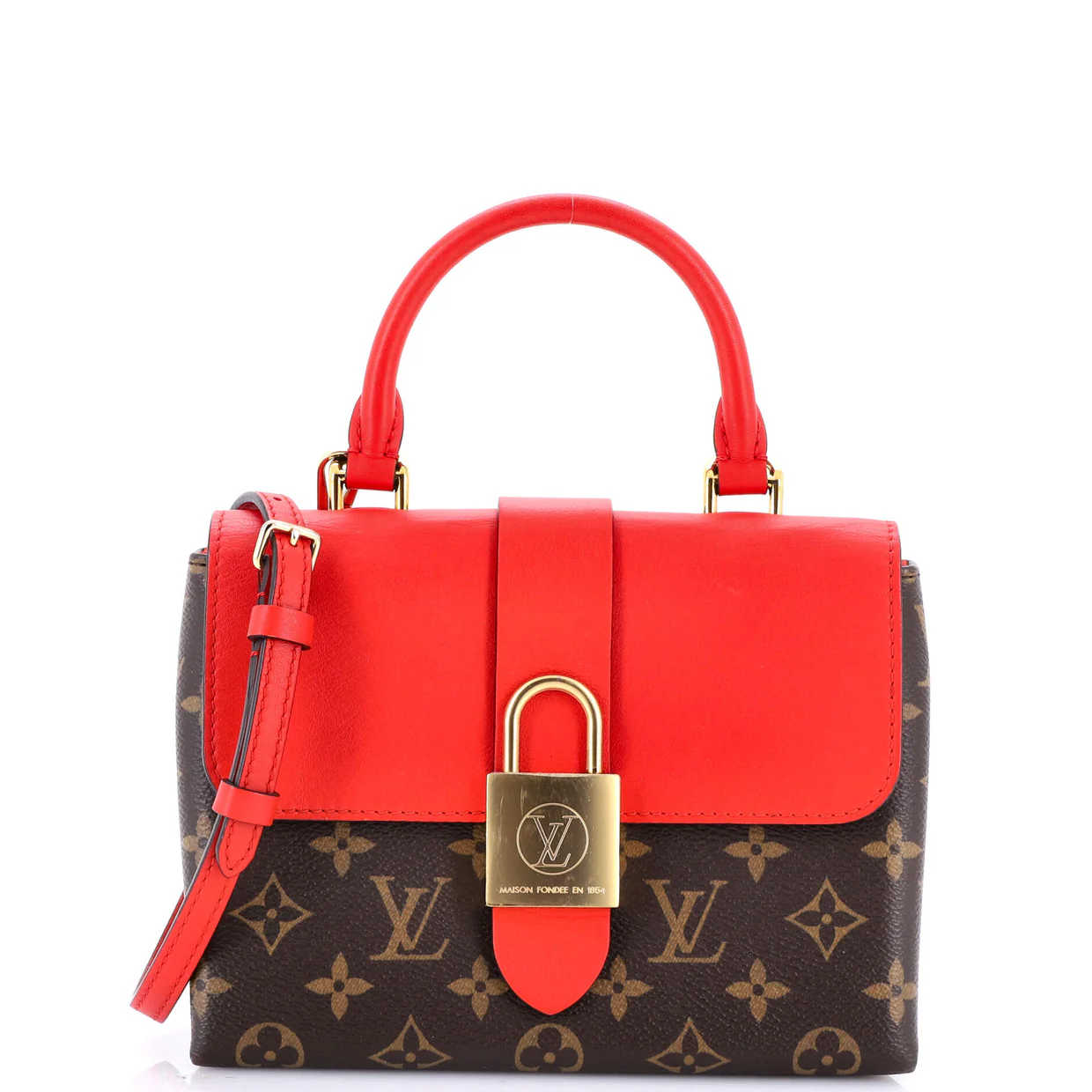 Locky Handbag Monogram Canvas with Leather BB - Deep Luxury