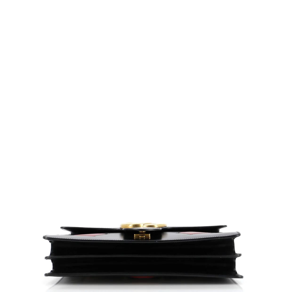 Web Heart GG Marmont Chain Shoulder Bag Leather Medium - Deep Luxury