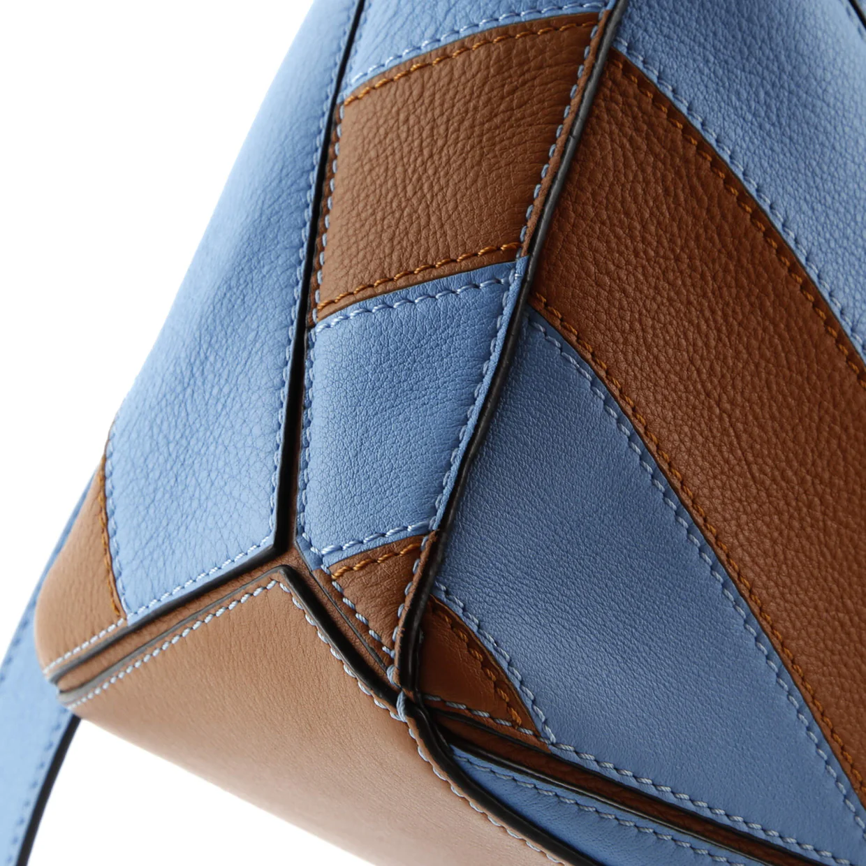 Puzzle Bag Patchwork Leather Small - Deep Luxury