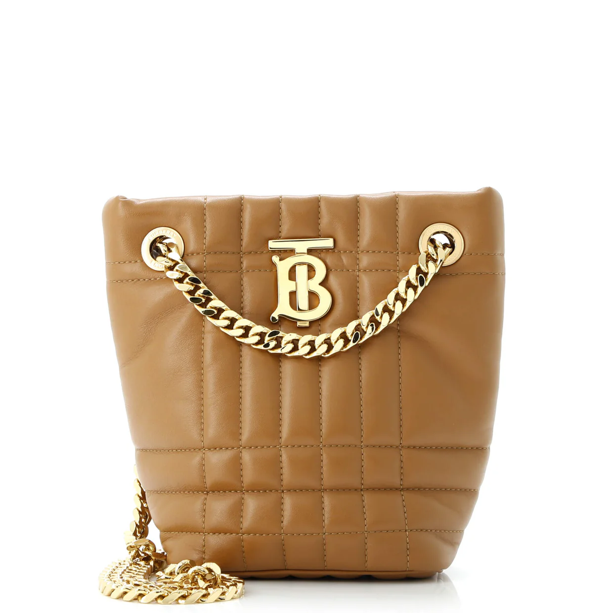 Lola Bucket Bag Quilted Lambskin Mini - Deep Luxury