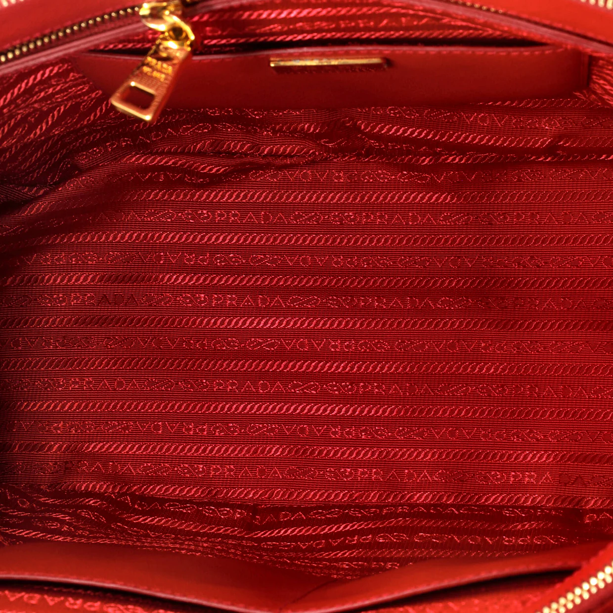 Double Zip Lux Tote Saffiano Leather Large - Deep Luxury