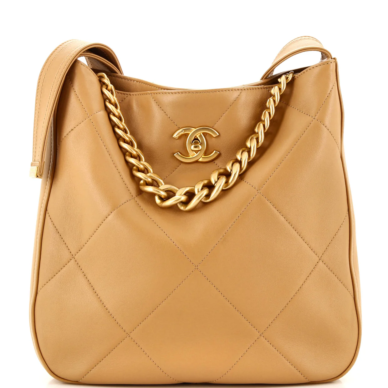 Easy Mood Hobo Quilted Calfskin - Deep Luxury