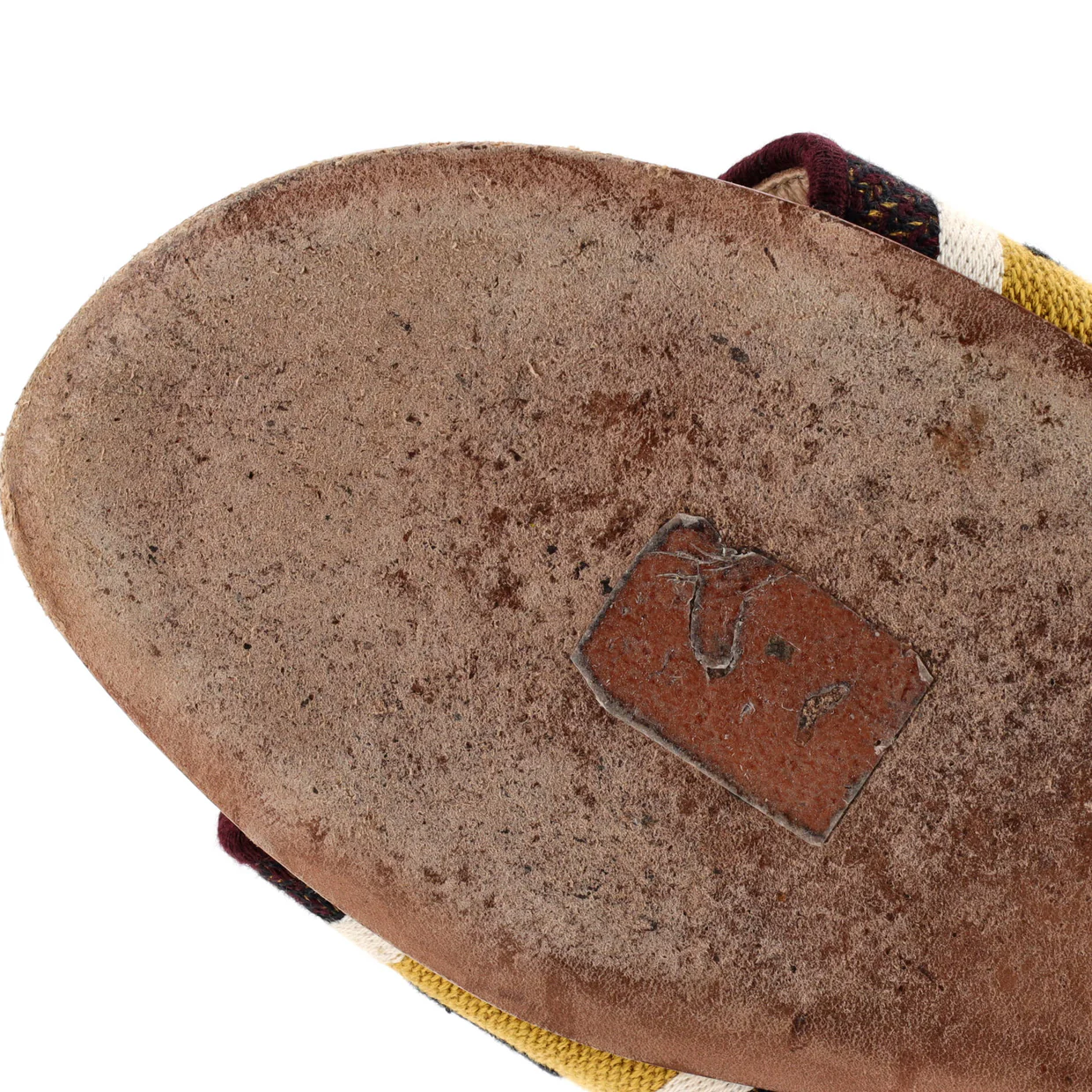 Women's Dway Flat Sandals Embroidered Canvas - Deep Luxury