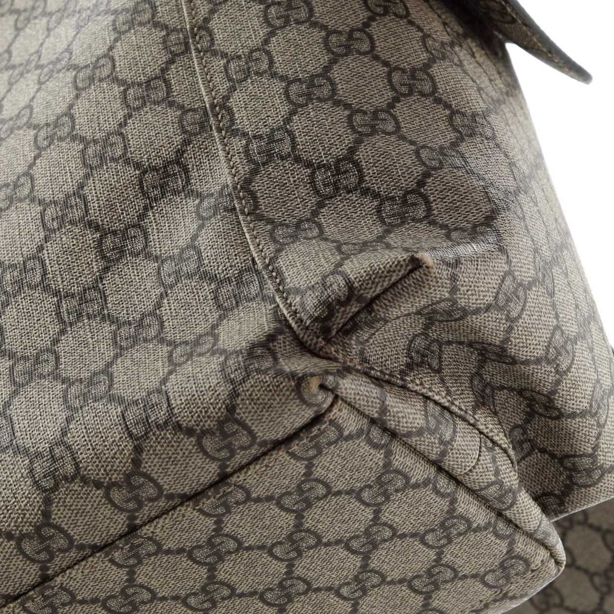 Diaper Bag GG Coated Canvas - Deep Luxury