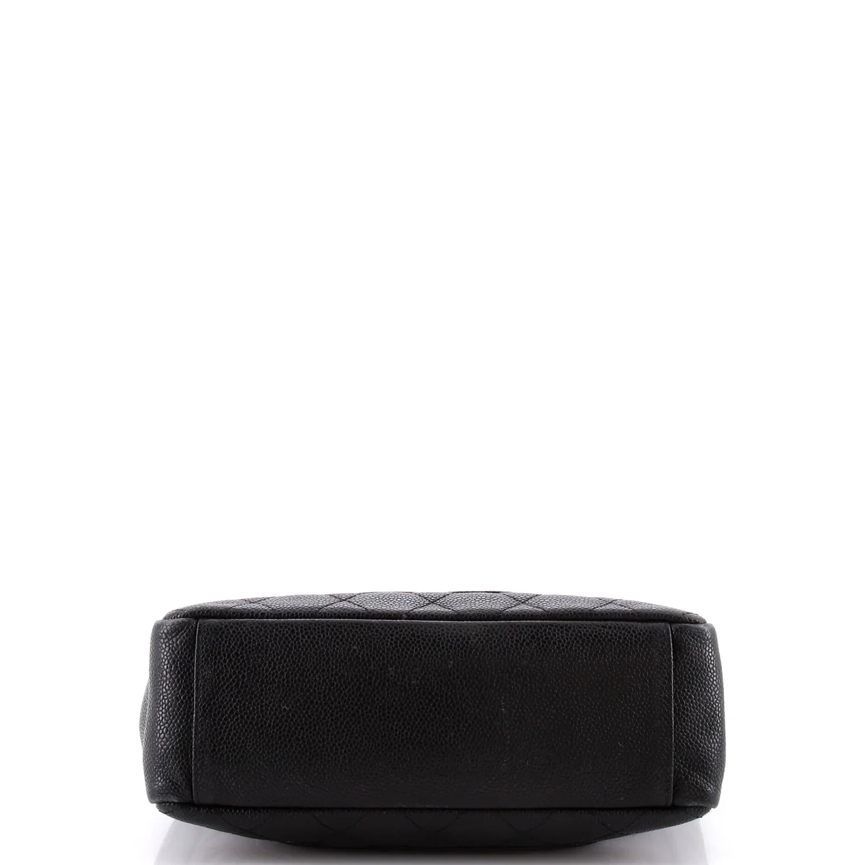 Petite Shopping Tote Quilted Caviar - Deep Luxury