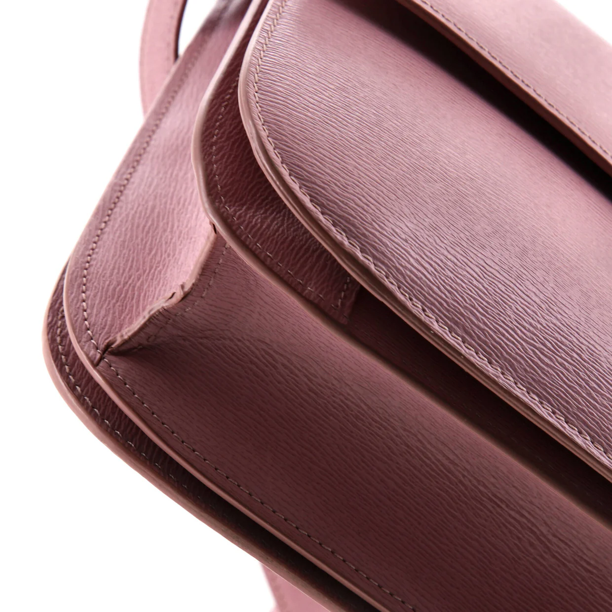 Classic Box Bag Grainy Leather Medium - Deep Luxury