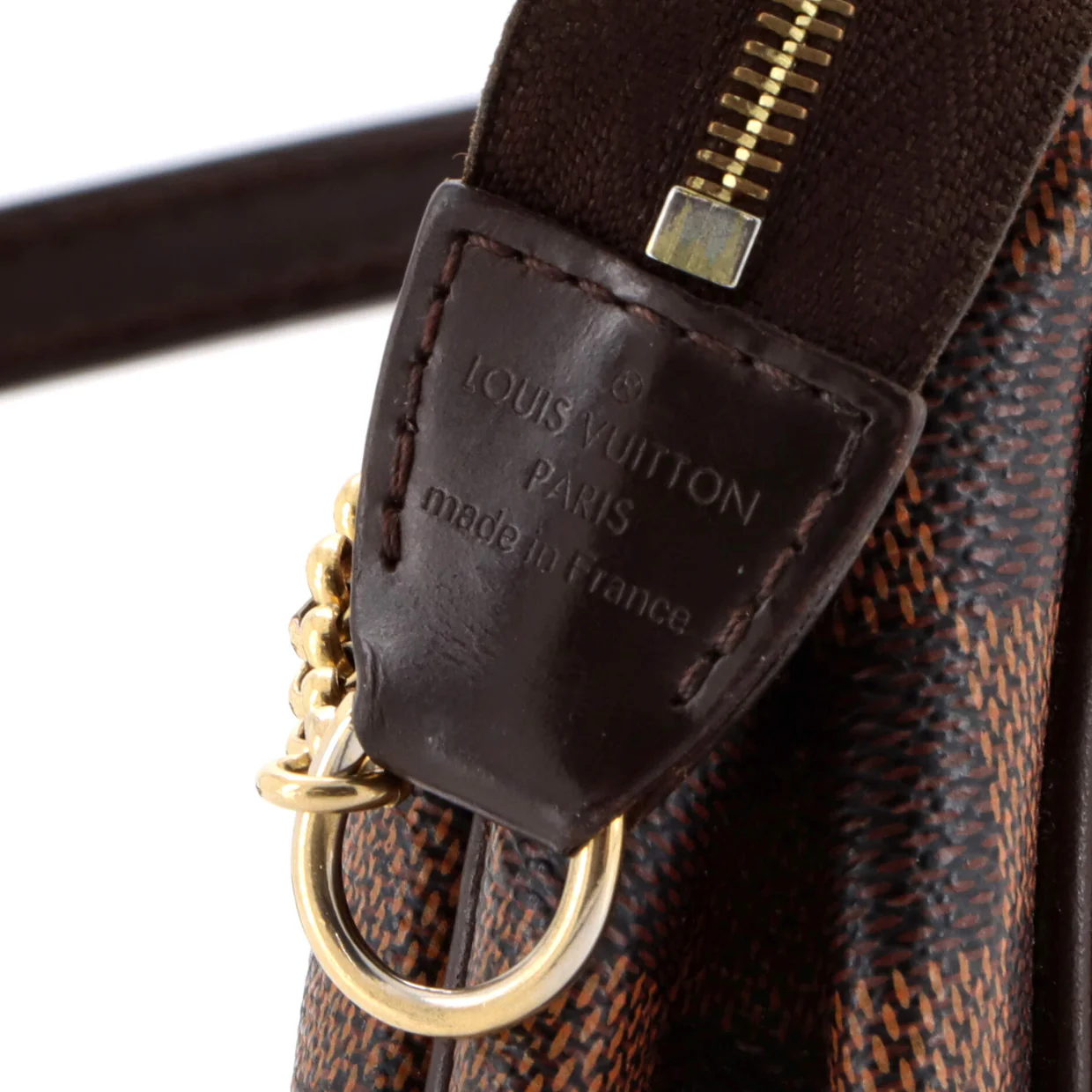 Eva Handbag Damier - Deep Luxury