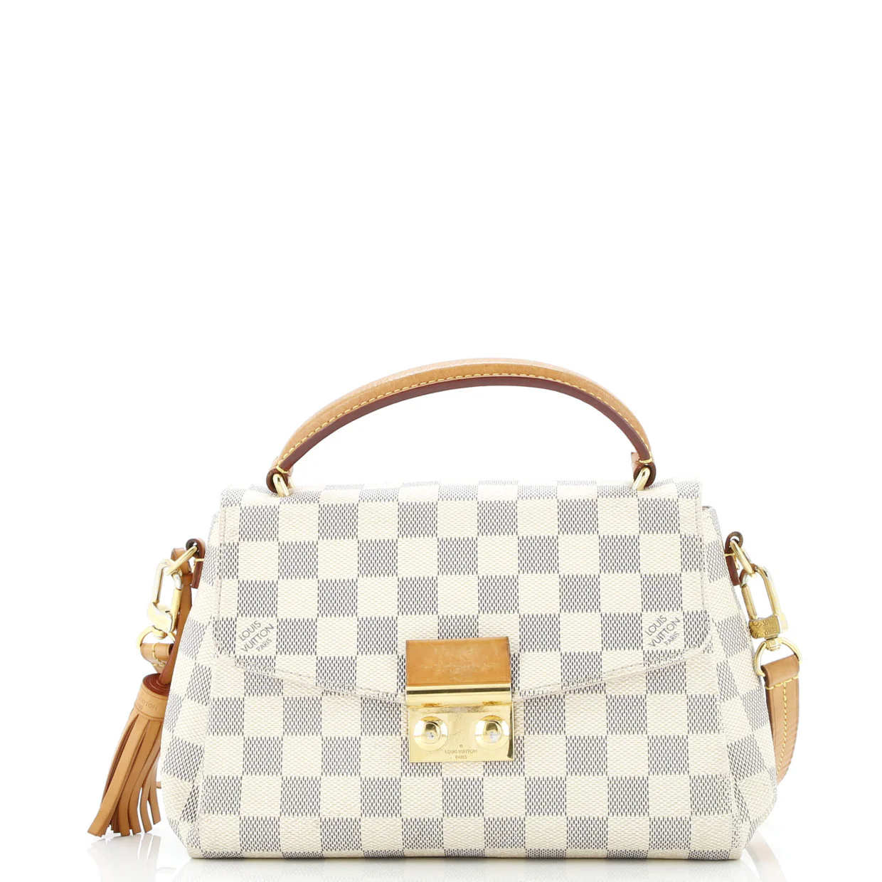 Croisette Handbag Damier - Deep Luxury