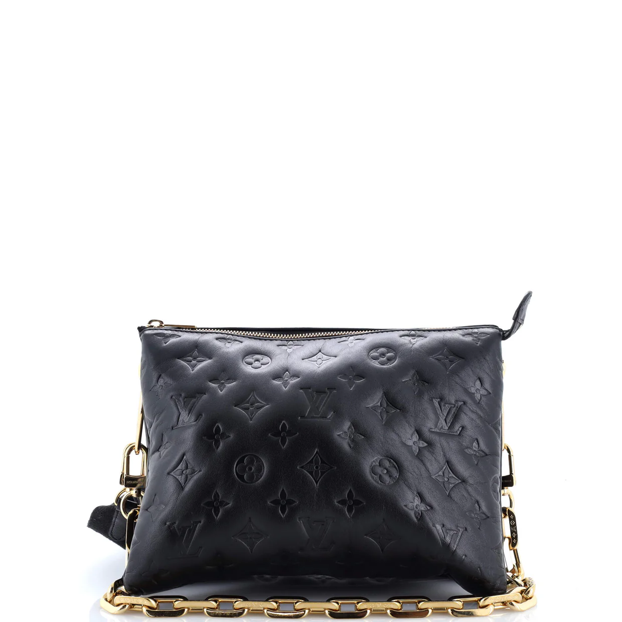 Coussin Bag Monogram Embossed Lambskin PM - Deep Luxury