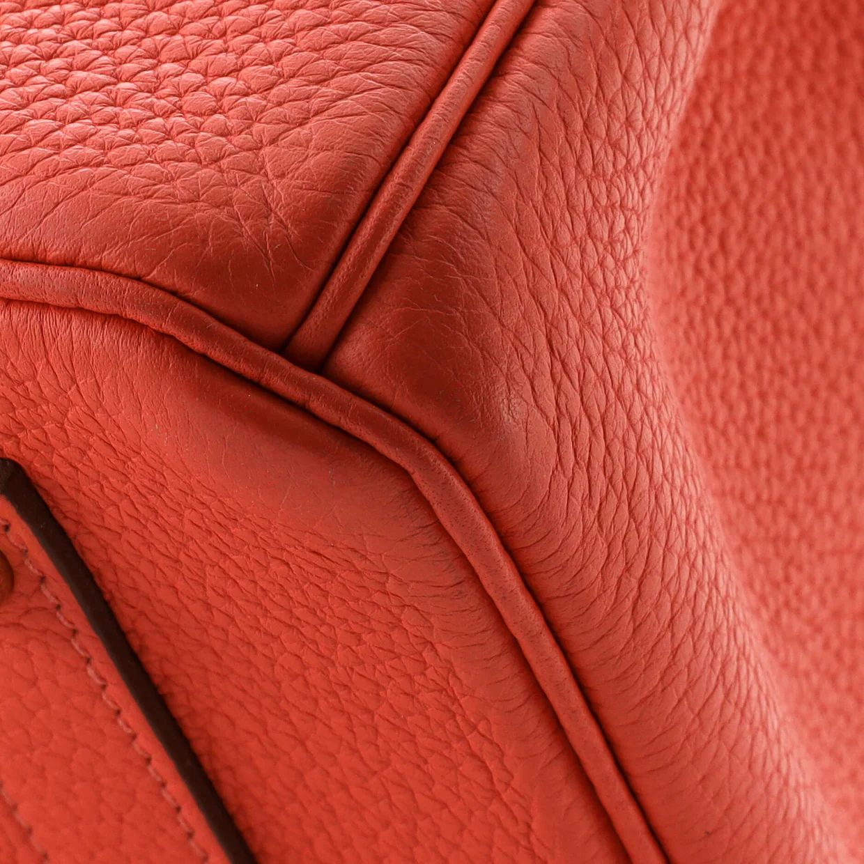 Birkin Handbag Rouge Pivoine Togo with Gold Hardware 35 - Deep Luxury