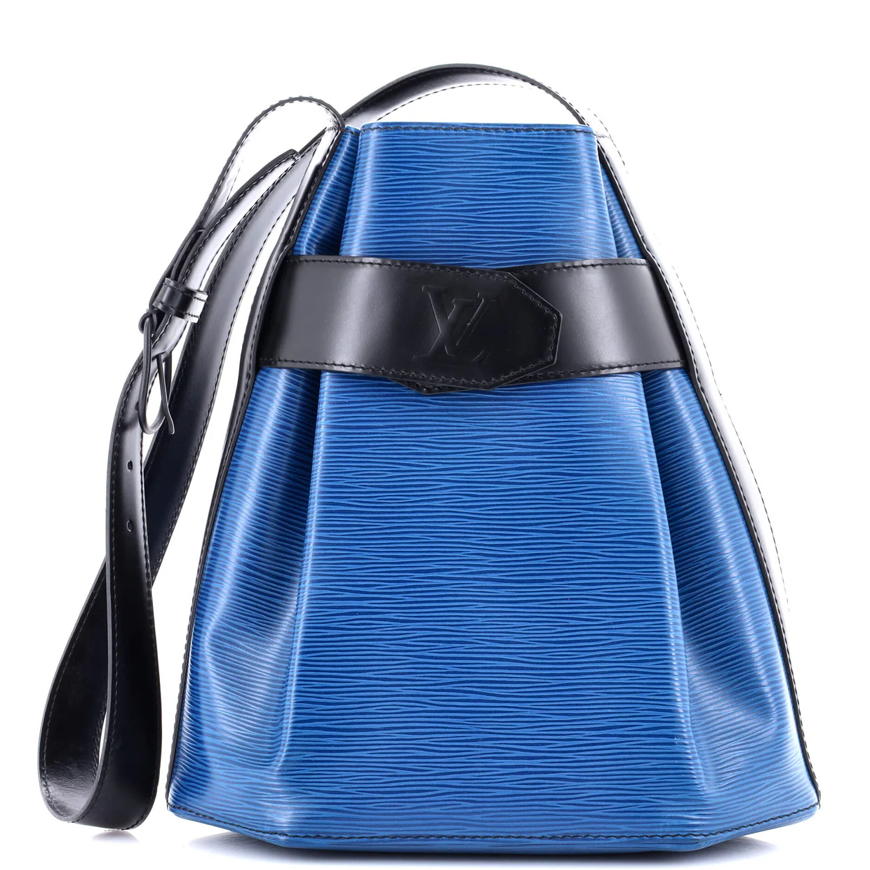 Vintage Sac d'Epaule Handbag Epi Leather PM - Deep Luxury