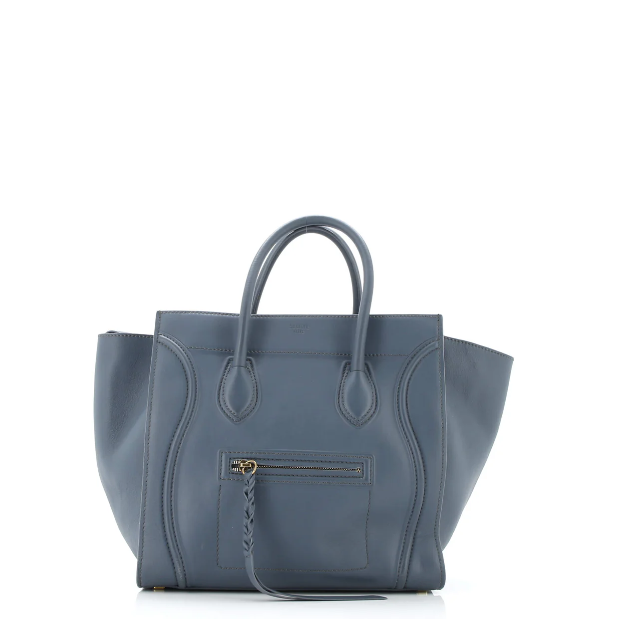 Luggage Bag Grainy Leather Mini - Deep Luxury