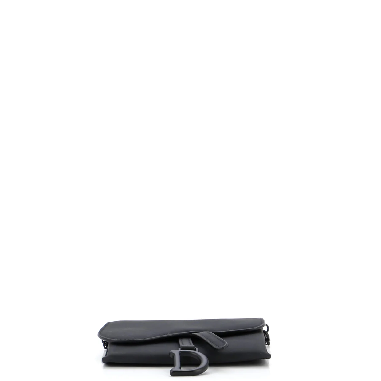 Ultra Matte Saddle Nano Pouch Leather - Deep Luxury