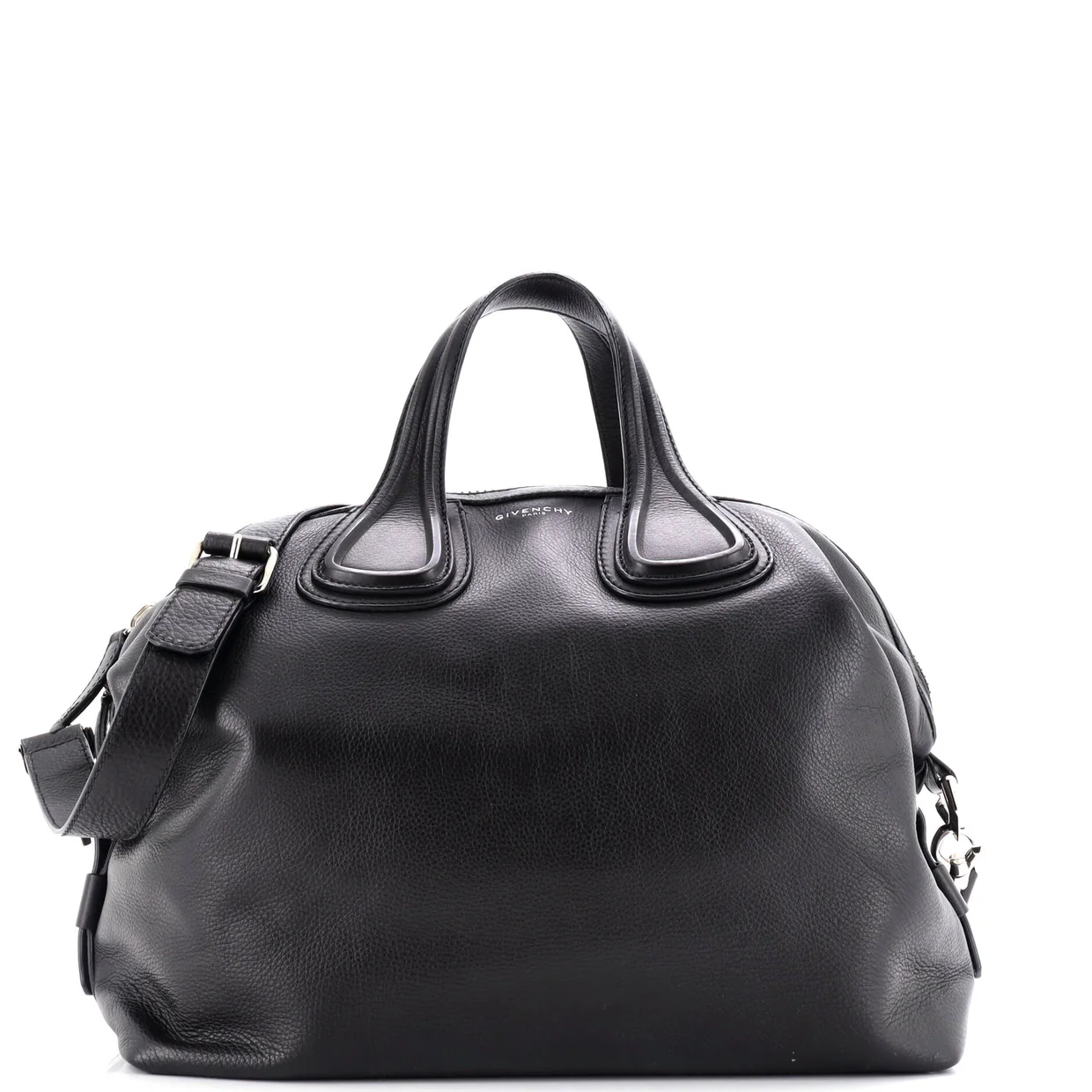 Nightingale Satchel Glazed Leather Medium - Deep Luxury