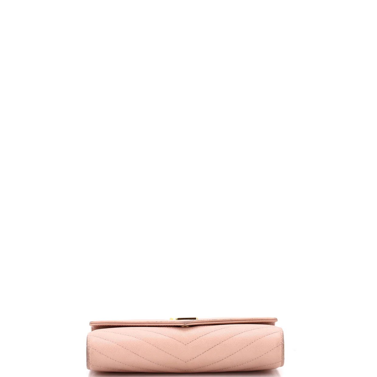 Classic Monogram Flap Wallet Matelasse Chevron Leather Large - Deep Luxury