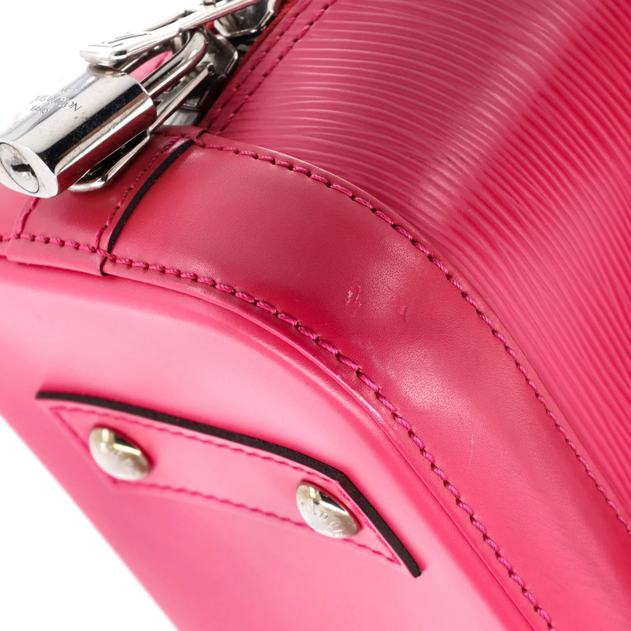 Alma Handbag Epi Leather BB - Deep Luxury