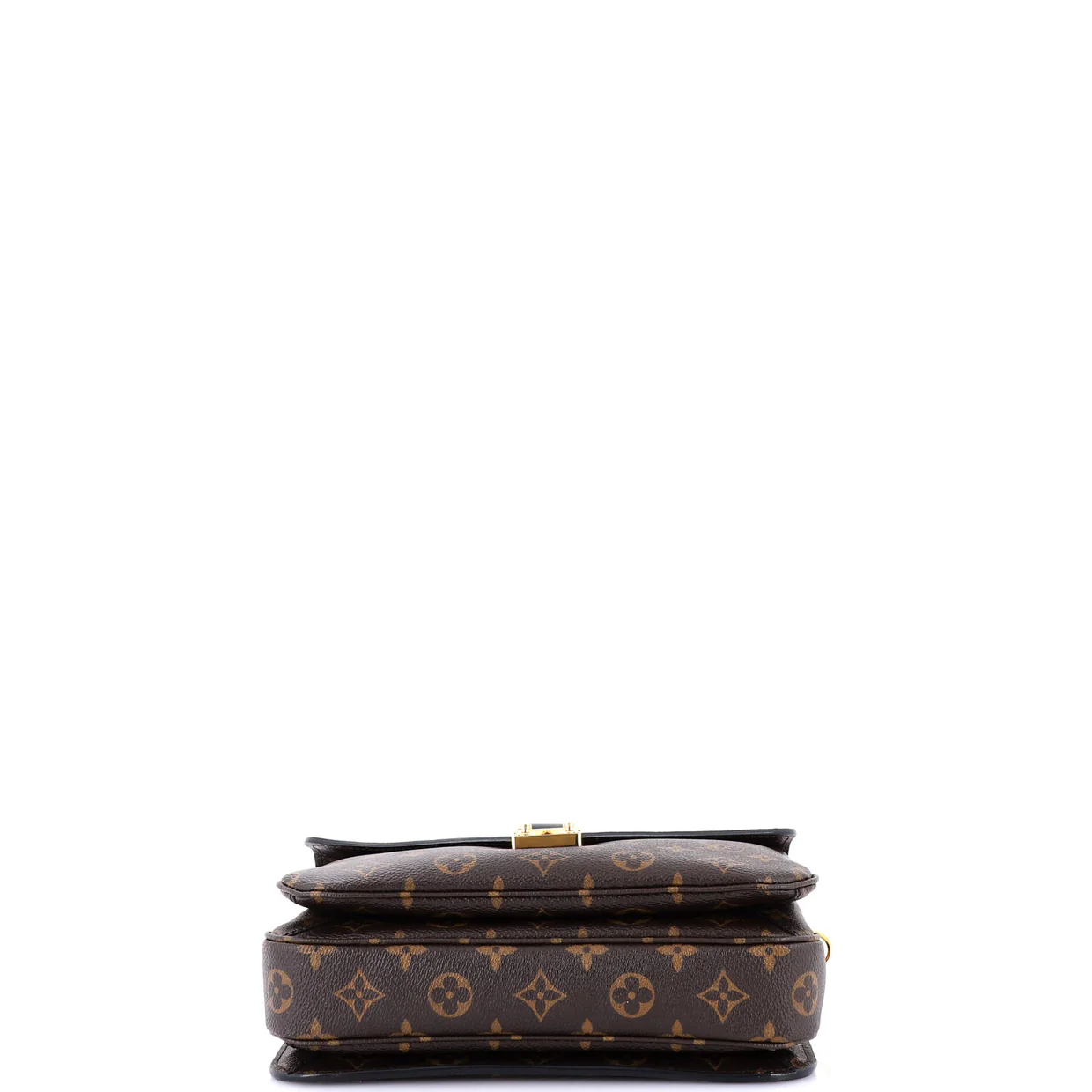 Braided Handle Pochette Metis Monogram Canvas with Leather - Deep Luxury