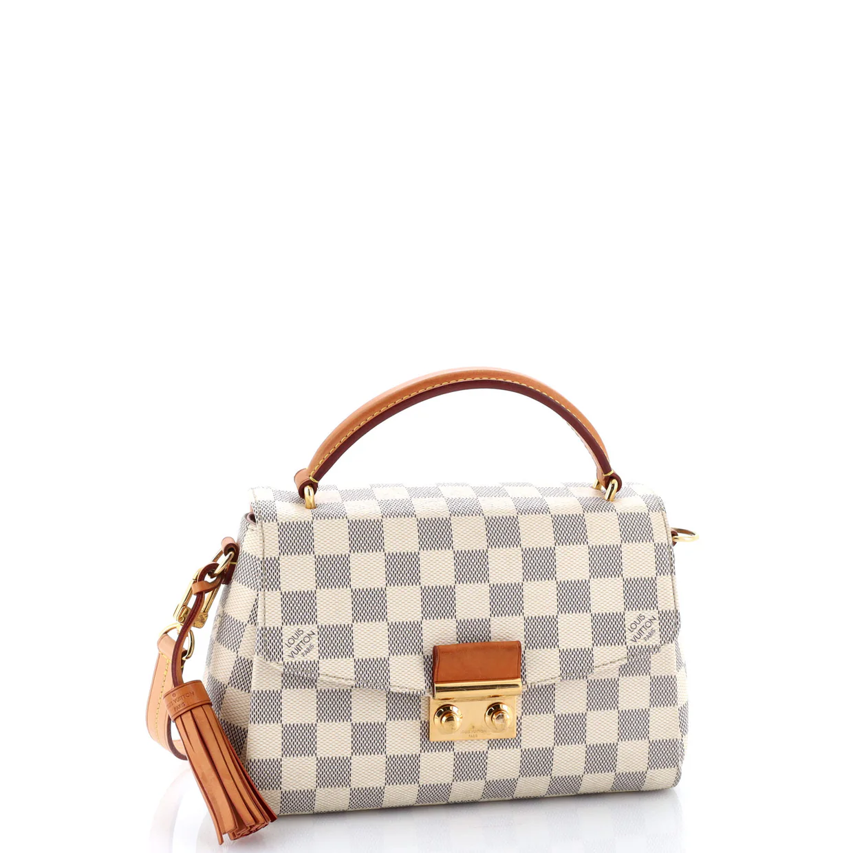 Croisette Handbag Damier - Deep Luxury