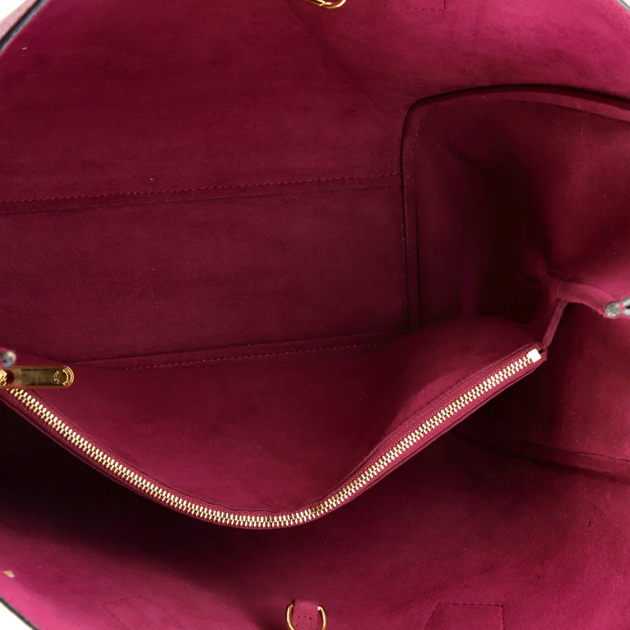 Kimono Handbag Monogram Canvas and Leather MM - Deep Luxury