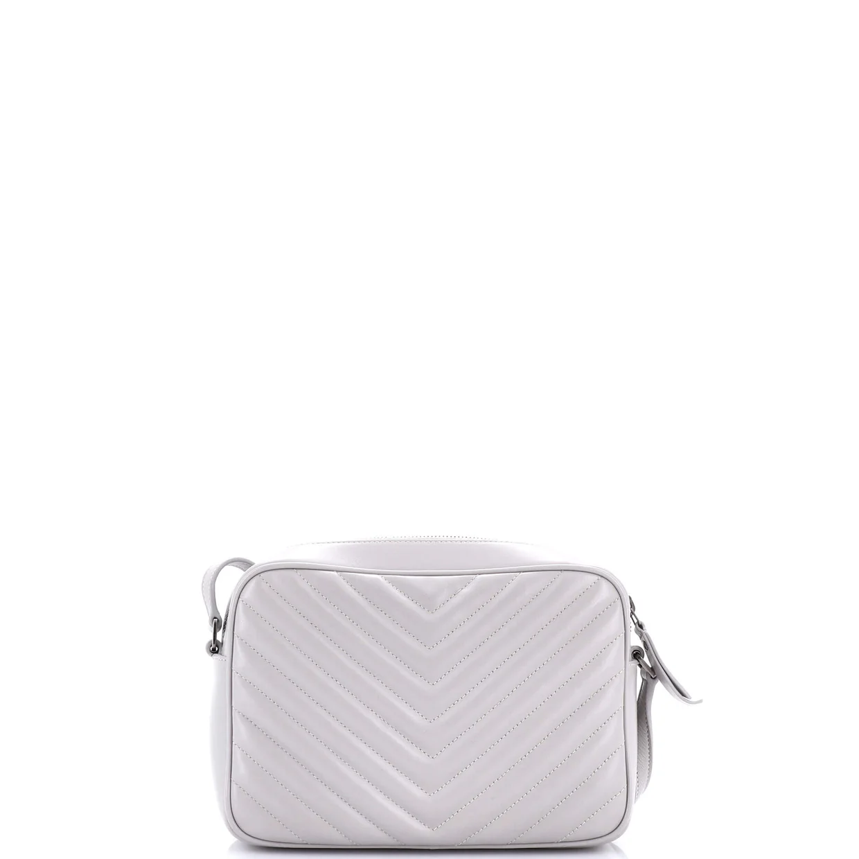 Lou Camera Bag Matelasse Chevron Leather Small - Deep Luxury