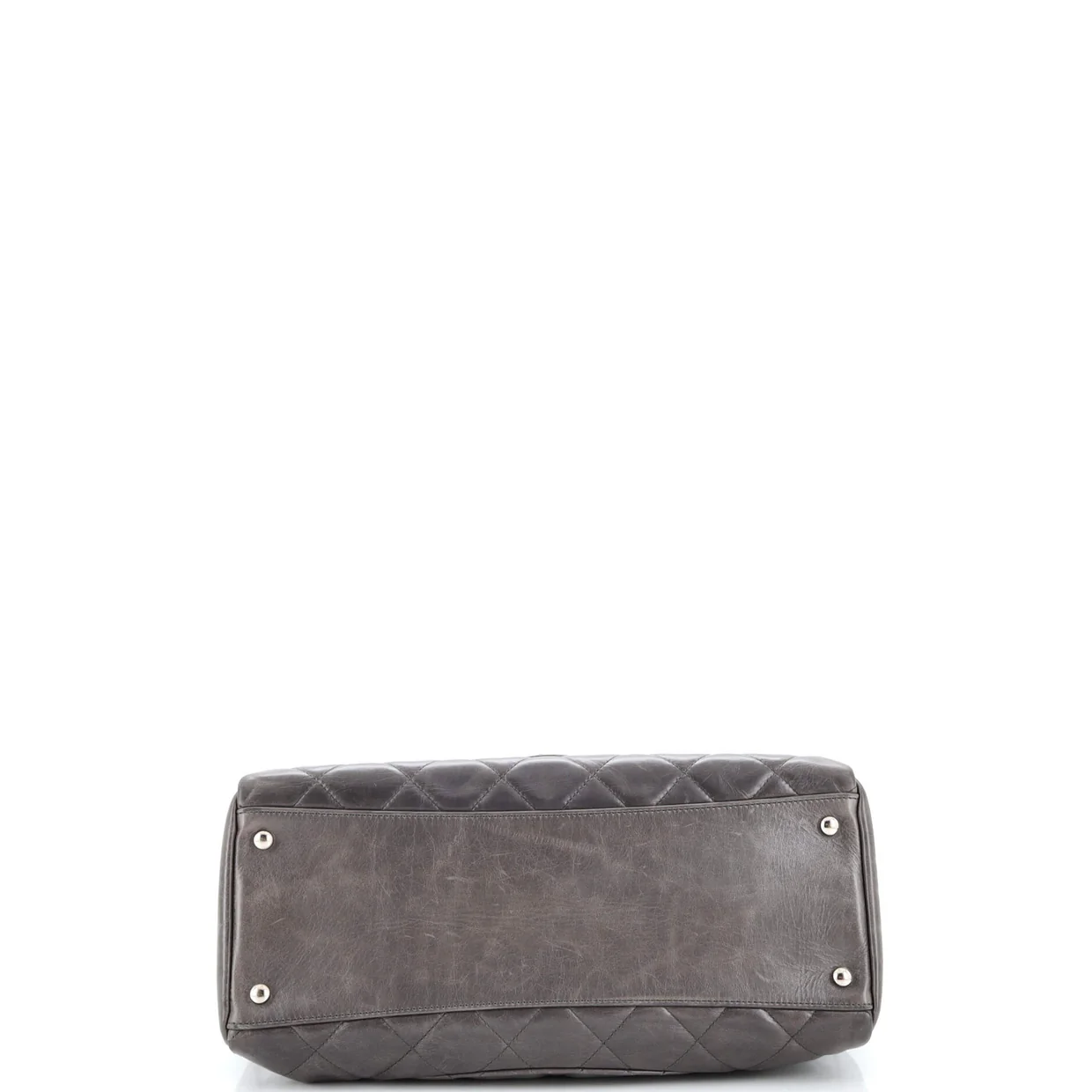 CC Delivery Tote Quilted Glazed Calfskin Small - Deep Luxury