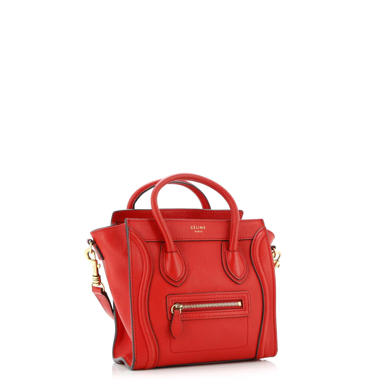 Luggage Bag Grainy Leather Nano - Deep Luxury