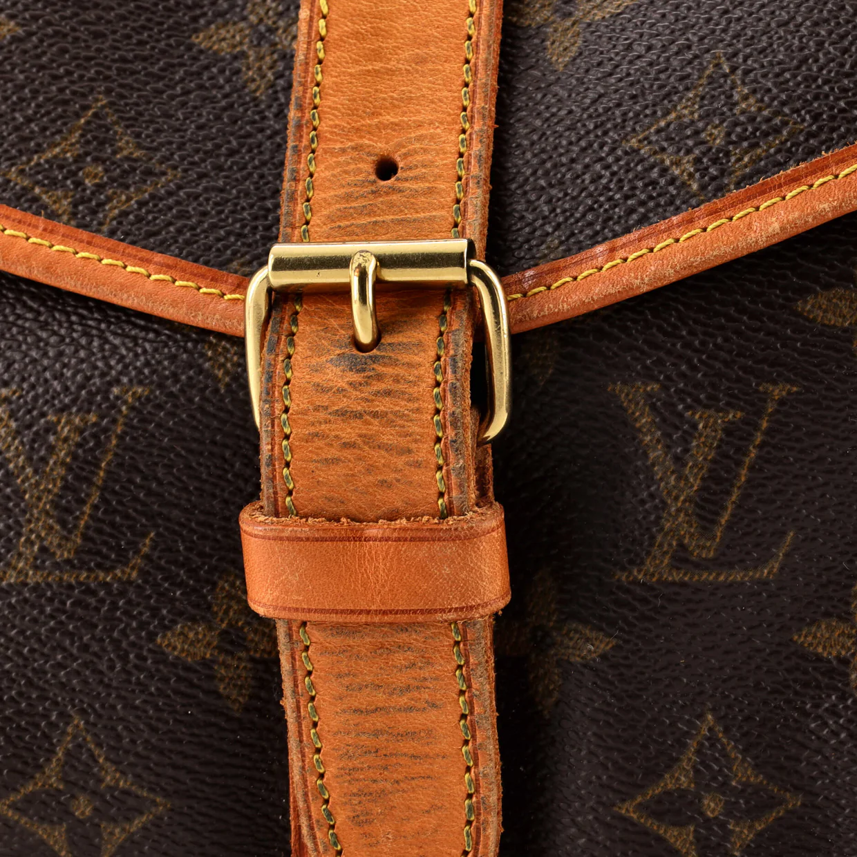 Saumur Handbag Monogram Canvas 35 - Deep Luxury