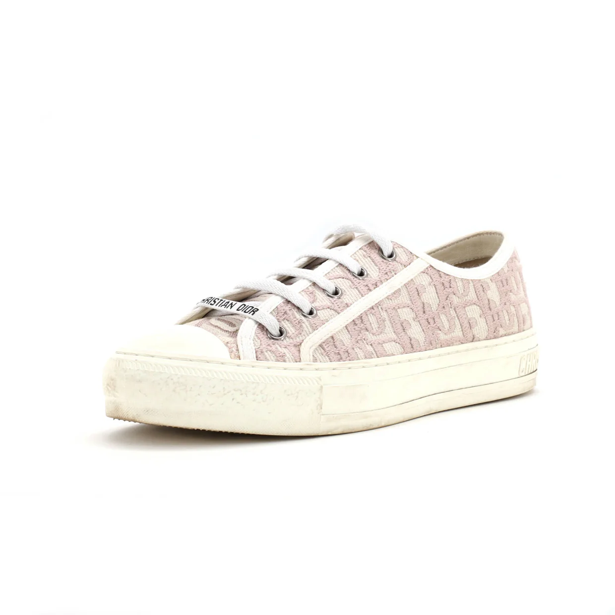 Women's Walk'N'Dior Sneakers Oblique Canvas - Deep Luxury