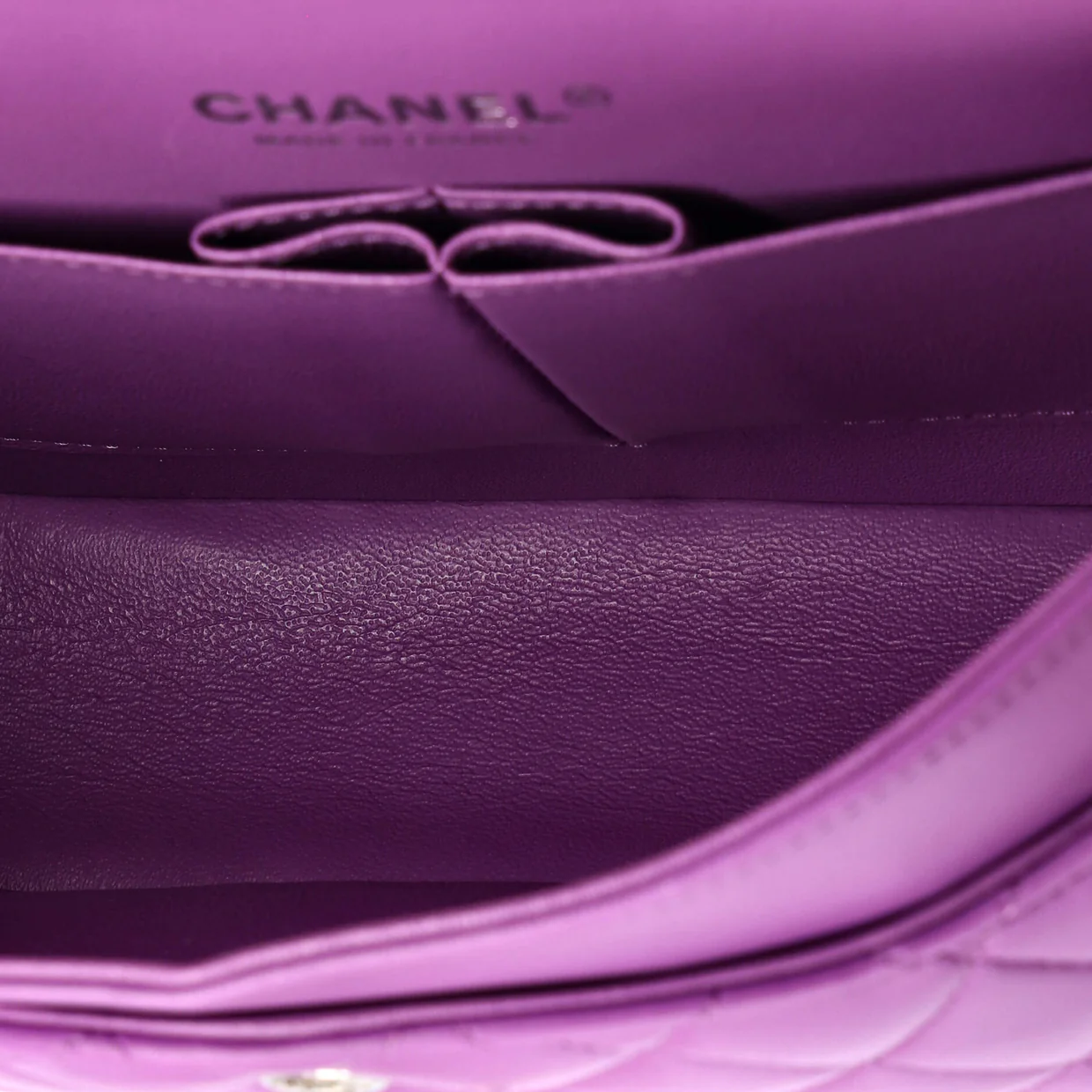 Classic Double Flap Bag Quilted Lambskin Medium - Deep Luxury