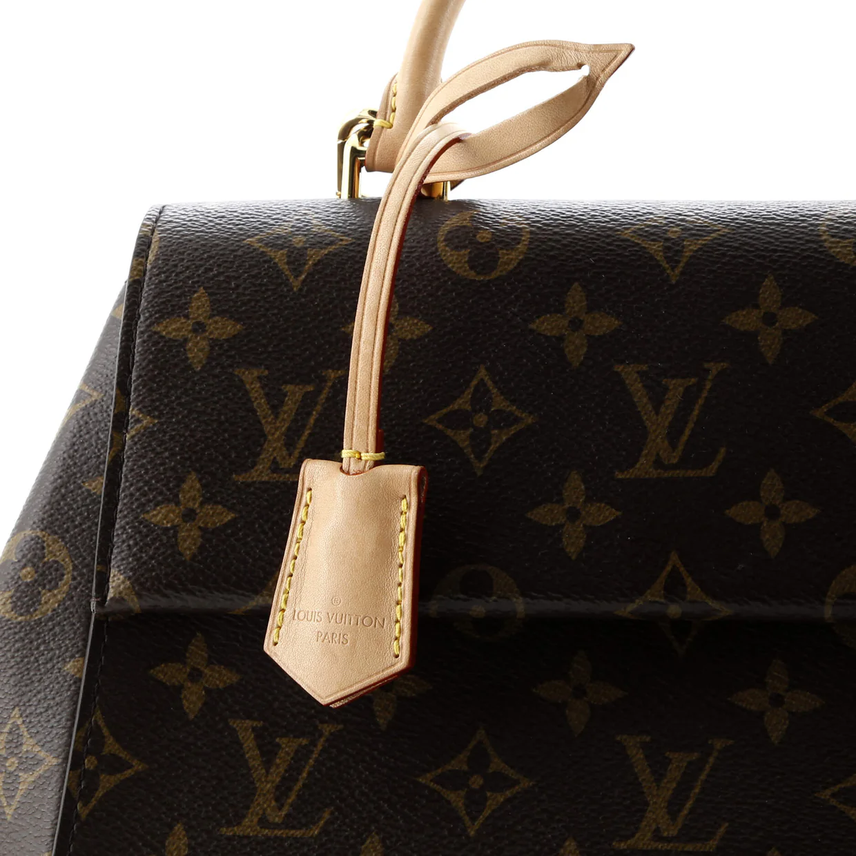 Cluny Top Handle Bag Monogram Canvas BB - Deep Luxury