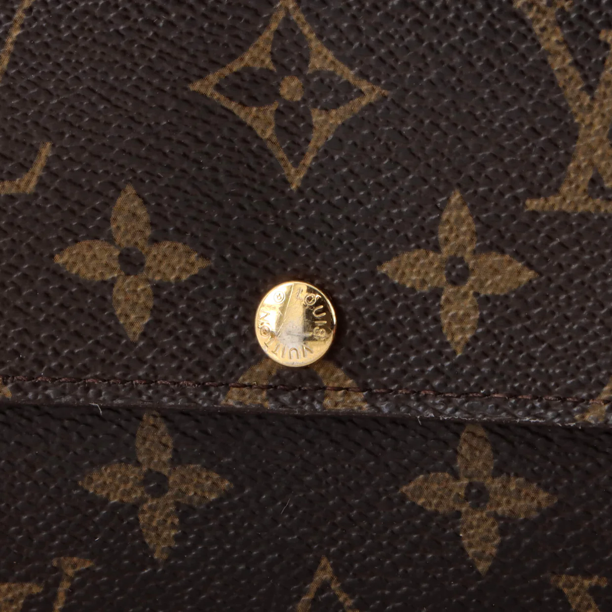 Sarah Wallet Monogram Canvas - Deep Luxury