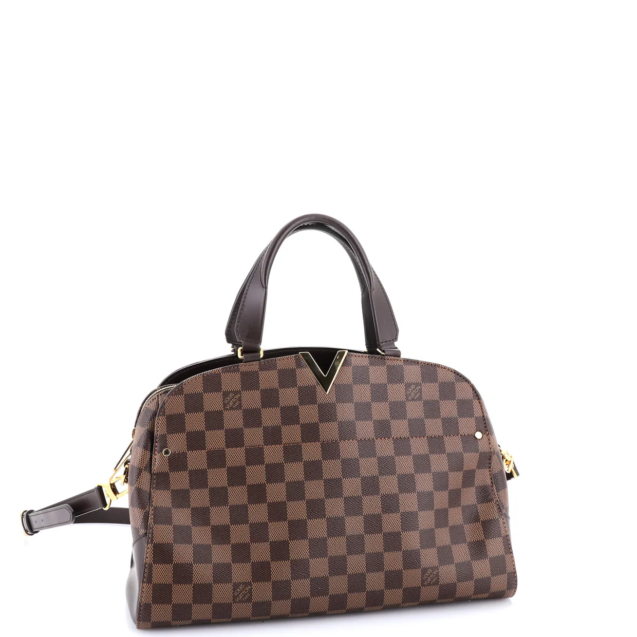 Kensington Bowling Bag Damier - Deep Luxury