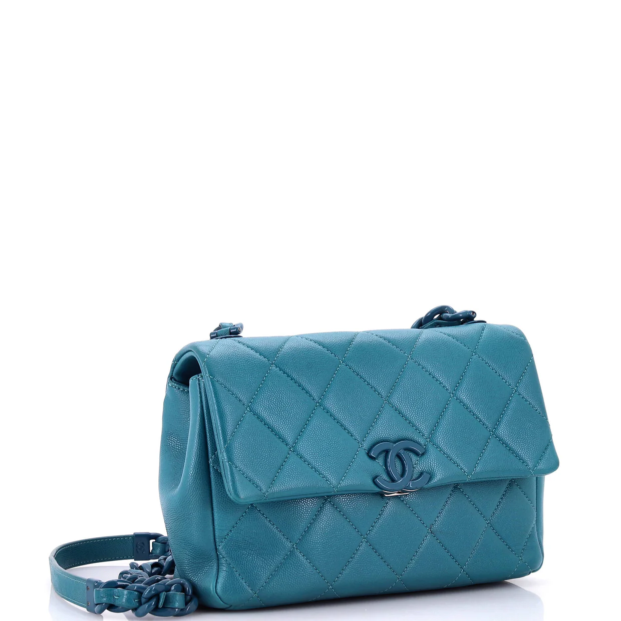 My Everything Flap Bag Quilted Caviar Medium - Deep Luxury