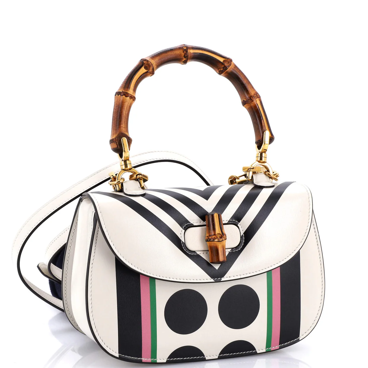 Bamboo 1947 Top Handle Bag Leather Small - Deep Luxury