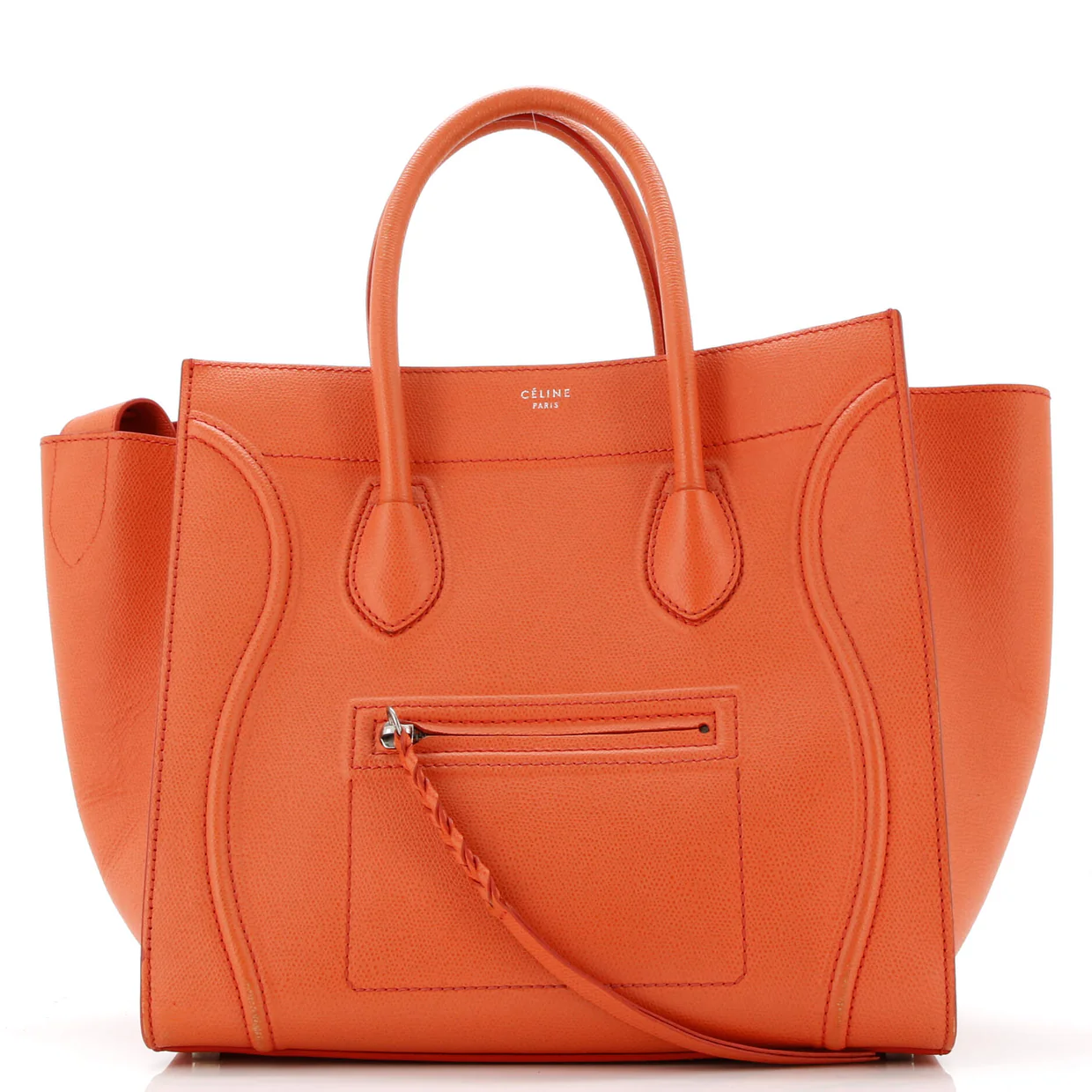 Phantom Bag Grainy Leather Medium - Deep Luxury