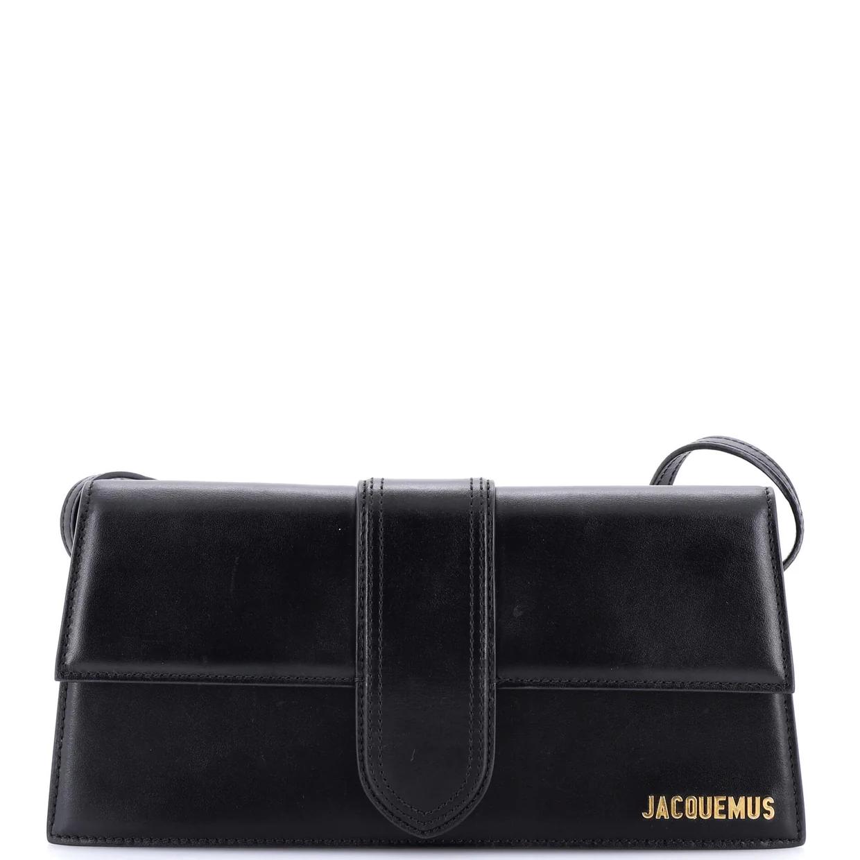 Le Bambino Flap Shoulder Bag Leather Long - Deep Luxury