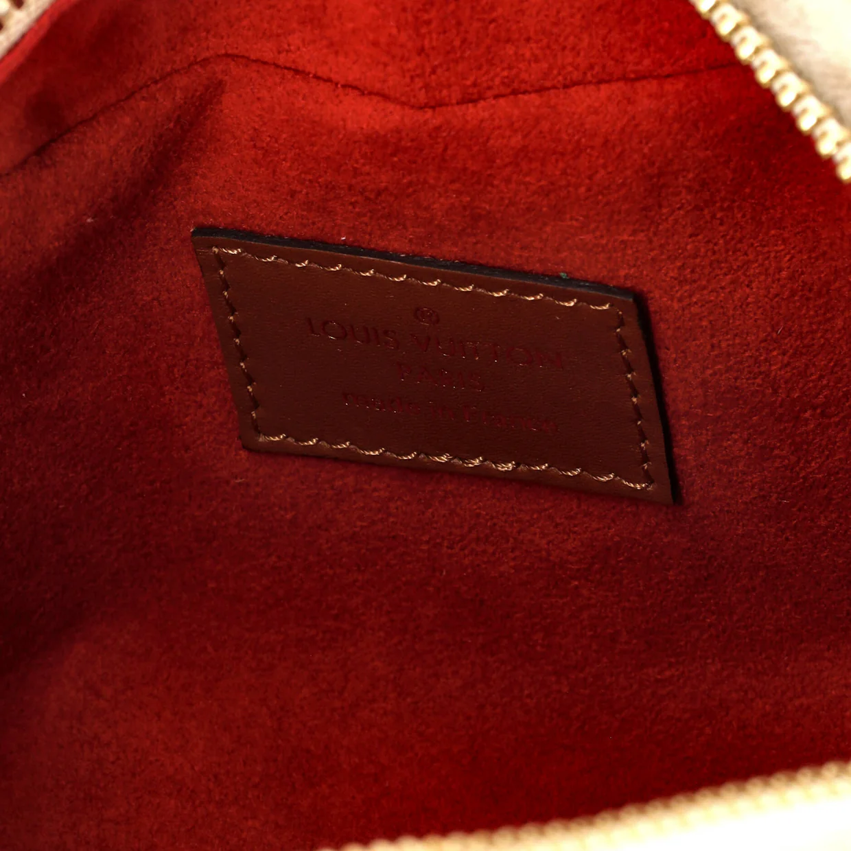 Beach Pouch Monogram Giant Teddy Fleece - Deep Luxury