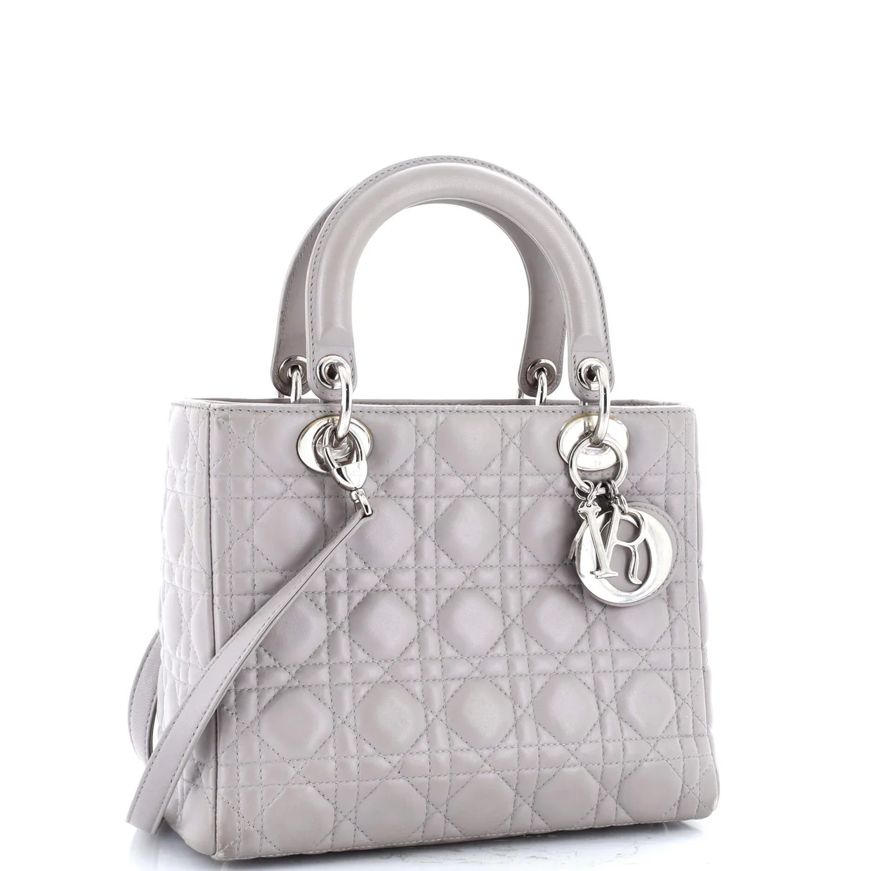 Lady Dior Bag Cannage Quilt Lambskin Medium - Deep Luxury